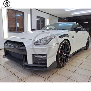 Nuevo Kit de Carrocería Estilo Nismo de Fibra de Carbono Parcial, 2008-2016, Parachoques, Alerón y Faldones Laterales con Acabado Brillante en Tejido Twill para R35 GT-R - Product Image 2