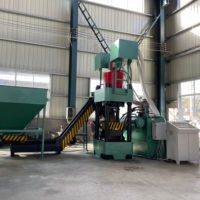 Presse à briqueter les métaux/machine à briqueter les copeaux d'aluminium/machine à briqueter les déchets de cuivre
