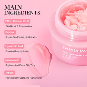 OEM ODM PDRN Somon DNA ve Kolajen Pembe Yenileyici Yüz Kapsül Kremi Kırışıklık Karşıtı Sıkılaştırıcı Nemlendirici Özel Etiket - Product Image 4