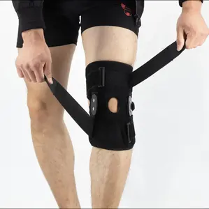 Hoge Kwaliteit Scharnierende Kniebeugels Ondersteunen Beugel Ondersteuning Korte Verstelbare Kniegewrichtsbeschermer