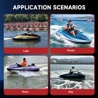 Nouveau Kart Aquatique Électrique Amélioré 2026 pour Adultes – Bateau de Karting Commercial de Haute Qualité pour Drift