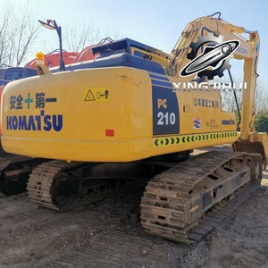 Excavatrice d'occasion Komatsu 210-8, marque japonaise d'origine, 21 tonnes, sur chenilles en caoutchouc, grande taille, modèle 2022, godet de 1,0 m - Product Image 6