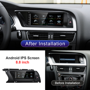 HFMidia Qualcomm Snapdragon 680 de 8.8 Pulgadas con Android 16 para Audi A4 A5 2009-2016, Reproductor Multimedia para Auto, Video, GPS, Navegación, Bluetooth - Product Image 5