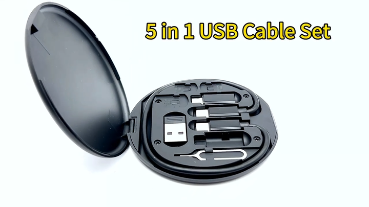 ミニマルチ6In1電話充電データケーブルコネクタ5In1ケースセット60Wマルチケーブルアダプタキット| Alibaba.com