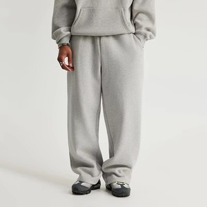 Custom Men Heavyweight <b>Oversized</b> Hoodie Tracksuit Pullover Hooded Sweatshirt Wide Leg <b>Sweatpants</b> Casual 2 Piece Set - Product Image 3