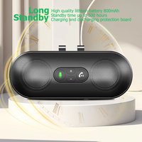 Haut-parleur sans fil pour voiture T18, kit mains libres Bluetooth portable pour voiture