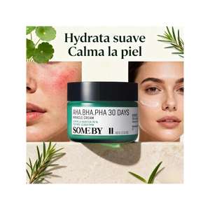 Crema Facial Exfoliante Aha Para Piel Normal a Mixta, Eliminación Suave de Células Muertas y Sebo con Crema - Product Image 3