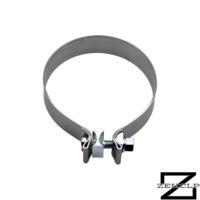 Collier de serrage réglable en acier inoxydable 304 poli haute performance ZEHCLP3.5in 4.0in 5.0in, manchon de serrage à joint ouvert