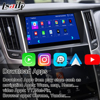Interface Android Lsailt 8 Go pour Infiniti Q50 2013-2015 Wireless CarPlay, solution Android Auto avec NetFlx, Spotify, Google Map