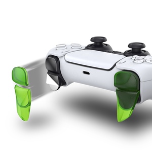 ชุดอุปกรณ์ปรับปรุงเกม Clear Green Blade 2 คู่ ปุ่มปรับระดับไหล่ ตัวต่อขยายกันชน ตัวต่อขยายทริกเกอร์ สำหรับคอนโทรลเลอร์ Ps5 - Product Image 4