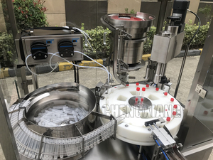 Automatic Test Tube Filling Capping Labeling <b>Machine</b> for Laboratory Reagents, Perfume, Syrup - Product Image 3