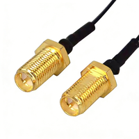 Câble Pigtail IPX vers SMA Femelle de 10 cm, Adaptateur d'Antenne WiFi U.FL vers RP-SMA Femelle pour Routeur Sans Fil et Carte Réseau