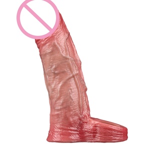 ORALSX Fundas de Silicona para Pene en Tres Tamaños, Fundas para Agrandar el Pene, Retrasar la Eyaculación, Juguetes Sexuales para Parejas - Product Image 3