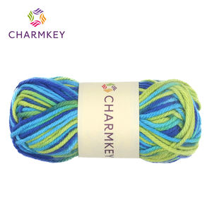 Charmkey premium doux brillant 100% tricot à la main acrylique 3 plis 4 plis <span class=keywords><strong>babg</strong></span> fil acrylique prix de gros - Product Image 6