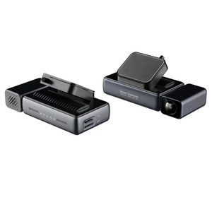 4K 듀얼 렌즈 전면 및 후면 MINI 자동차 블랙 박스 자동차 비디오 <span class=keywords><strong>Dvr</strong></span> 대시 캠 GPS FHD 야간 투시경 자동 전자 - Product Image 3