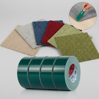 Nastro Adesivo in Tessuto Resistente Monofacciale, Nastro in Tessuto Rivestito in PE ad Alta Adesività per Sigillatura e Riparazione