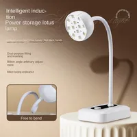 Lampu Kuku UV LED Plastik Profesional untuk Meja Kerja dengan Sensor Induksi Otomatis 5V Pengeringan Cepat untuk Salon & Rumah untuk Pengerasan Gel Polish