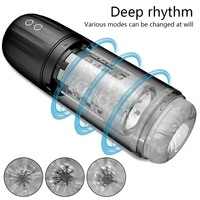Vibrateur pour hommes, gobelet de masturbation secret, gobelet d'entraînement automatique à 7 fréquences, étanche