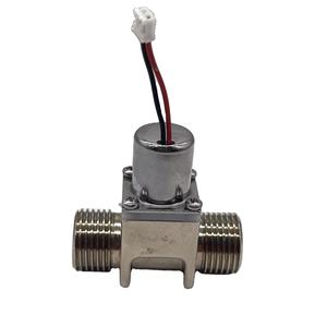 Transl G1/2 G3/4, rosca macho y hembra de latón, válvula <span class=keywords><strong>solenoide</strong></span> de agua de enclavamiento para el hogar, cocina, grifo, protector de fugas - Product Image 2