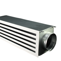 Diffuseur linéaire à fentes pour système de climatisation et de ventilation (HVAC)