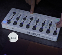 Console de mixage MIDI portable noire, vente directe d'usine, SMC Mixer