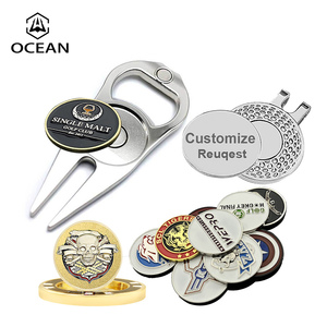 Marcatori <span class=keywords><strong>per</strong></span> Palline da Golf in Metallo Smaltato Personalizzati, Best Seller, Materiali Durevoli di Alta Qualità <span class=keywords><strong>per</strong></span> Sport Golfistici - Product Image 4