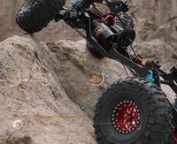 HobbyWing QuicRun Fusion SE 1800/1200kv Moteur Brushless et ESC 2-en-1 Étanche avec Capteurs, Pièce de Mise à Niveau Métallique pour Voiture RC