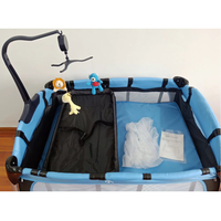 Lit et berceau pliable en métal pour bébé, portable, pour une utilisation en extérieur et à l'école, pour nouveau-né et nourrisson