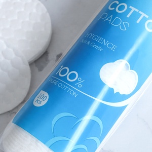 100 Stuks Ronde Make Remover Pads Wegwerp 100% Puur Katoen Cosmetische Wattenschijfjes - Product Image 5