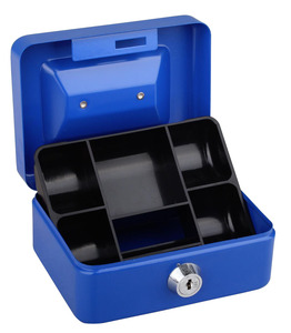 China High Quality Colorful Hot Sale <strong>Portable</strong> Cheap <strong>Price</strong> Durable Steel Cash <strong>Safe</strong> <strong>Box</strong> <strong>with</strong> Coin Slot And Handle - Product Image 5