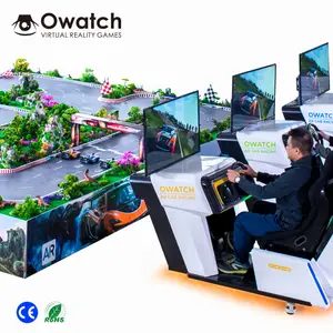 Neuankömmling 3 4 5 Spieler optional Augmented Reality Autorennen AR Rennwagen Spiel automat
