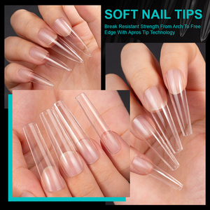 Caja <span class=keywords><strong>de</strong></span> <span class=keywords><strong>Uñas</strong></span> Postizas, 500 Piezas, Transparentes, Acrílicas, Suministros para <span class=keywords><strong>Uñas</strong></span>, Almendradas, <span class=keywords><strong>Stiletto</strong></span>, Coffin, Cuadradas, Puntas Francesas, <span class=keywords><strong>Uñas</strong></span> Postizas para Arte <span class=keywords><strong>de</strong></span> <span class=keywords><strong>Uñas</strong></span> - Product Image 6