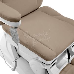 Sillón Eléctrico Portátil Ajustable de Cuero PU para Salón de Belleza, Cama de Masaje con Estructura Metálica para Uso en Sótanos - Product Image 4