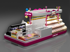 Quiosco <span class=keywords><strong>de</strong></span> Exhibición <span class=keywords><strong>de</strong></span> Dulces, Quiosco <span class=keywords><strong>de</strong></span> Algodón <span class=keywords><strong>de</strong></span> Azúcar, Diseño <span class=keywords><strong>de</strong></span> Puesto <span class=keywords><strong>de</strong></span> Dulces en Venta - Product Image 3