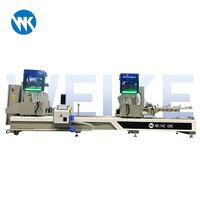 Sierra de Corte CNC WEIKE con Ángulo Arbitrario, Máquina de Corte de Aluminio, Sierra de Corte CNC de Doble Cabezal