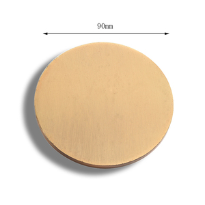 Customized Logo Promotional Gift Red Round Metal <b>Table</b> <b>Coaster</b> - Product Image 3