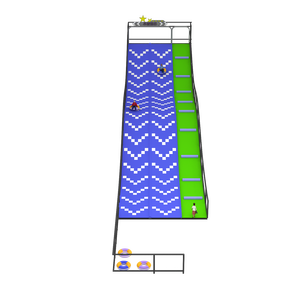 MIZONE Customized Sports Slide for Kids and Adults Dry Snow Slides Donut Slides for Indoor Playground Kids Amusement Equipment - Product Image 4