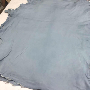 批发进口埃塞俄比亚混合羊皮箱包服装蓝色湿皮革原料 - Product Image 1