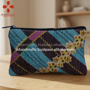 กระเป๋าสตางค์วินเทจ Kantha ผู้หญิงขายส่ง - Product Image 3