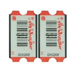 Billets <span class=keywords><strong>de</strong></span> loterie personnalisés à bords lisses pour machines d'arcade – Billets <span class=keywords><strong>de</strong></span> remise pour centres <span class=keywords><strong>de</strong></span> jeux - Product Image 1