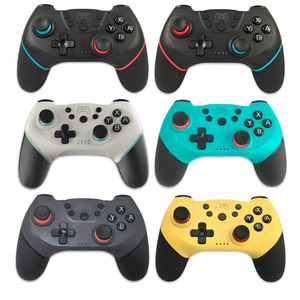 คอนโทรลเลอร์ไร้สาย Nintendo Switch Pro บลูทูธ เกมแพดสั่นคู่ สำหรับ Nintendo Switch Pro - Product Image 1