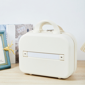 14 Inch Fashionable PP Mini <strong>Travel</strong> Suitcase Large Capacity Hanging Luggage 2026 Zipper Candy Cosmetic <strong>Makeup</strong> <strong>Case</strong> - Product Image 4