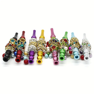 Puntas de boca de <span class=keywords><strong>cachimba</strong></span> Shisha de lujo, <span class=keywords><strong>boquilla</strong></span> de <span class=keywords><strong>Cachimba</strong></span> de diamante colorido, accesorios de <span class=keywords><strong>boquilla</strong></span> de <span class=keywords><strong>manguera</strong></span> - Product Image 3