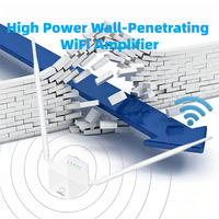 Extensor WiFi Interior/Exterior de 300Mbps, 5GHz 2.4GHz, Amplificador de Red IP 4G 3G con 2 Antenas de 7dbi, Puerto Ethernet, Cobertura de 100M