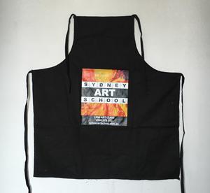 Nhà Máy Trực Tiếp OEM Barista Smock Tạp Dề Nhà Bếp Bông Màu Đen Nấu Ăn Tạp Dề Bông Biểu Tượng Tùy Chỉnh Đồng Bằng Đầu Bếp Tạp Dề Với Y6our Logo - Product Image 3