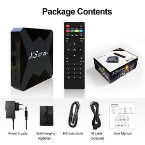 Boîtier <span class=keywords><strong>TV</strong></span> personnalisable XS97 Q+ 100 Mbps, 1 Go 8 Go, boîte <span class=keywords><strong>TV</strong></span> intelligente Android 10.0 - Product Image 2