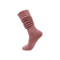 Chaussettes Slouch Chaudes en Coton pour Femme, Modèle 2026, Vente en Gros