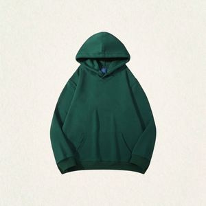 Sudadera con Capucha Casual para Hombre, Cuello Holgado, 320G, Cómoda, Gruesa, de Manga Larga, para Primavera y Otoño, Venta Directa - Product Image 1