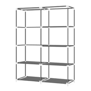 ตู้เสื้อผ้าผ้าแบบพับได้ ทำเองได้ หลายช่อง ใช้งานได้หลากหลาย ทำจากผ้าไม่ทอ พกพาสะดวก - Product Image 6