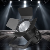 Projecteur vidéo de studio à zoom LED 200W, projecteur Fresnel, éclairage de scène